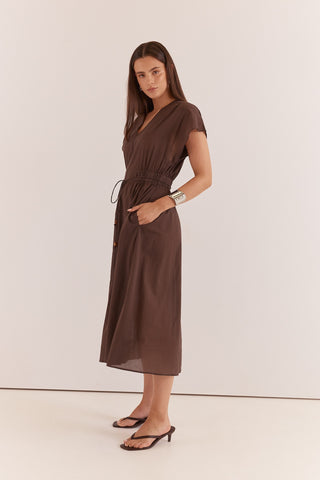 Nazalia Tie Waist Dress