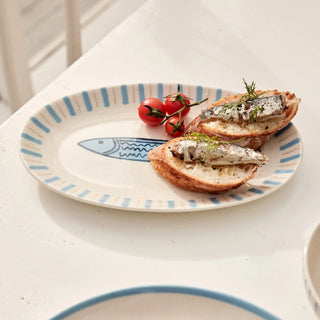 Fish Oval Plate