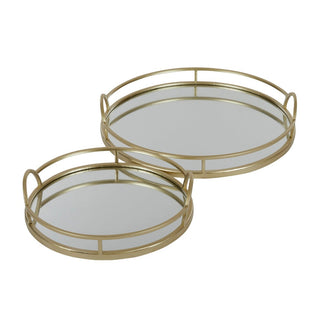 Tinka Round Metal Trays
