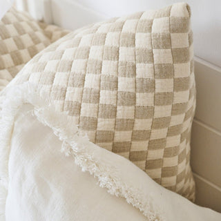Gambit Cushion Off White