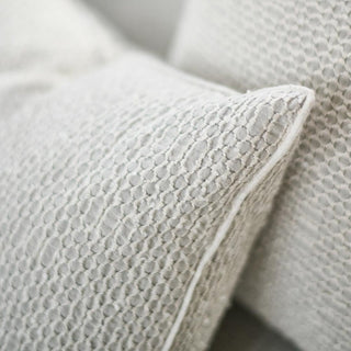 Angler Cushion - Soft Blue/Off White