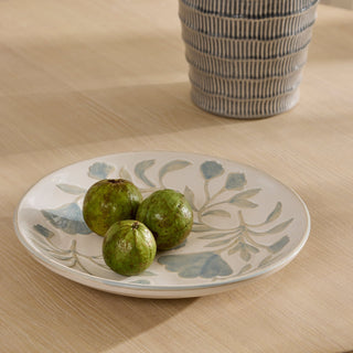 Samara Painted Blue Platter