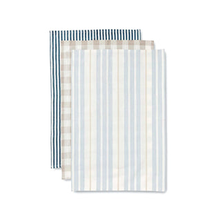 Noosa Stripe Tea Towel - Pack of 3
