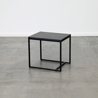 Reno Side Table Small - Black Marble